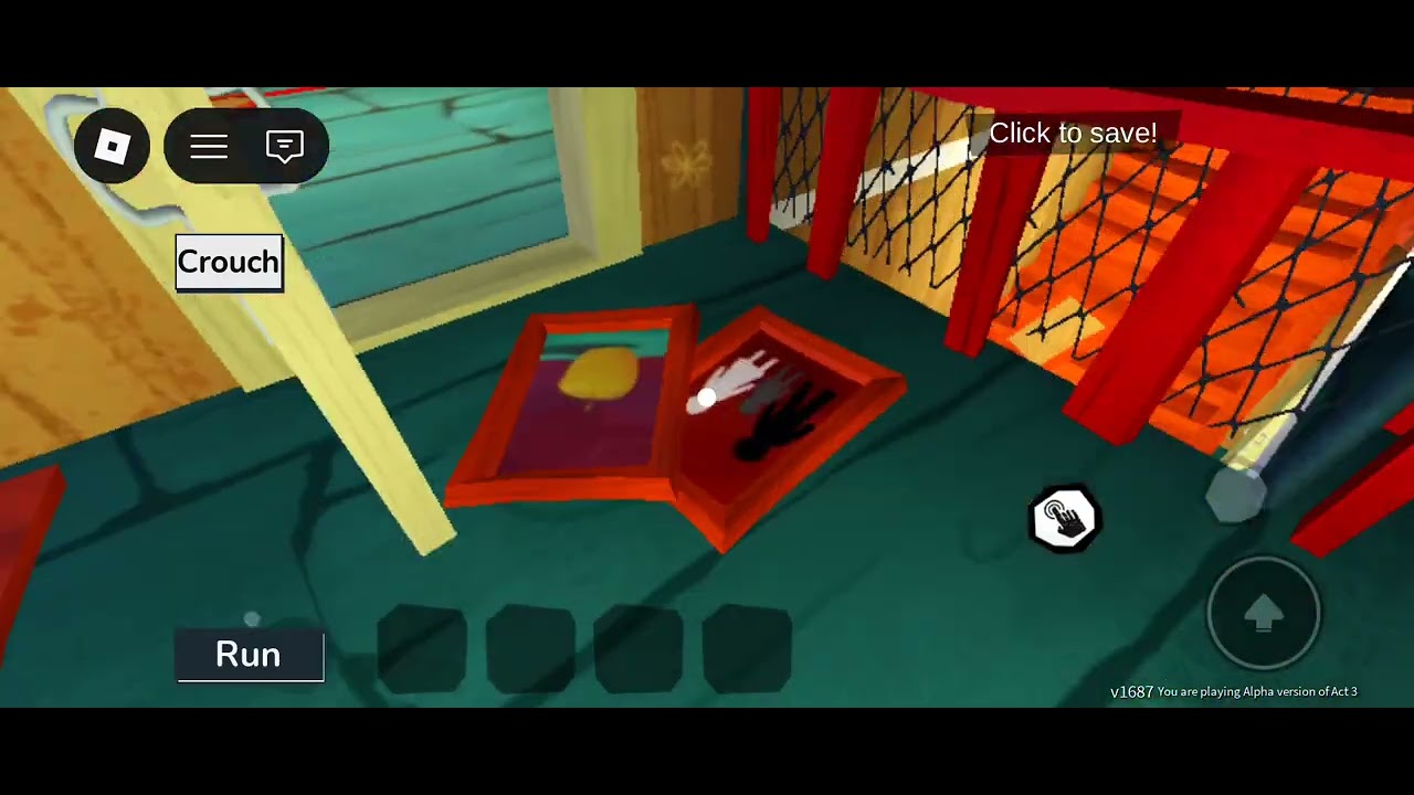 Hello Neighbor en roblox, pero está el fredbear ☠️