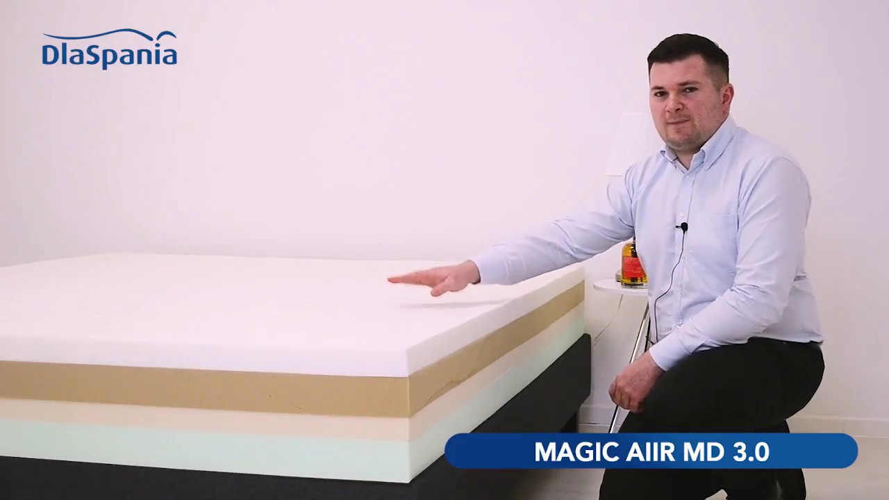 DlaSpania - materac Perdormire Magic Aiir MD 3.0 - prezentacja