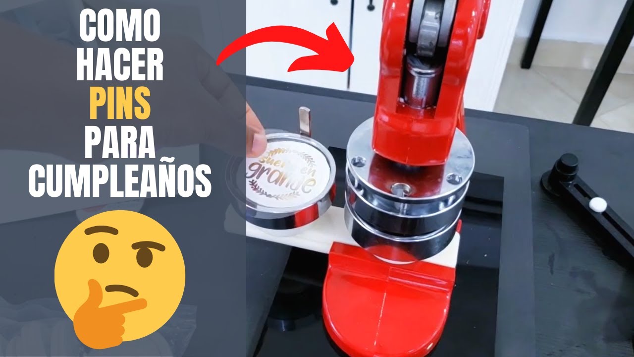 😍 Como hacer PINS (BOTONES PUBLICITARIOS) PARA CUMPLEAÑOS 🎉.