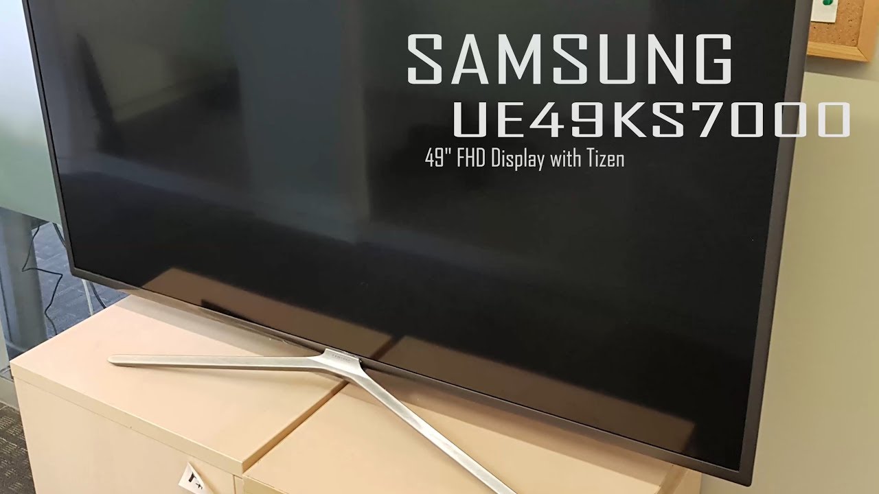 samsung UE49K5572 HDTV - Unboxing (4K)
