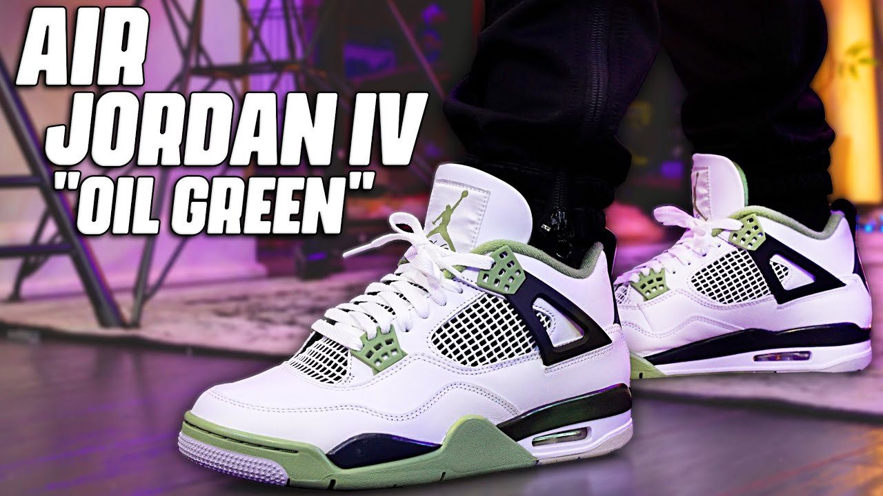 BEWARE Before You Buy ! Air Jordan 4 Oil Green / Seafoam Review and On Foot !