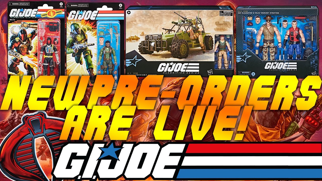 G.I. Joe Classified Pre-Orders Go Live After Canceled Hasbro Pulse Livestream