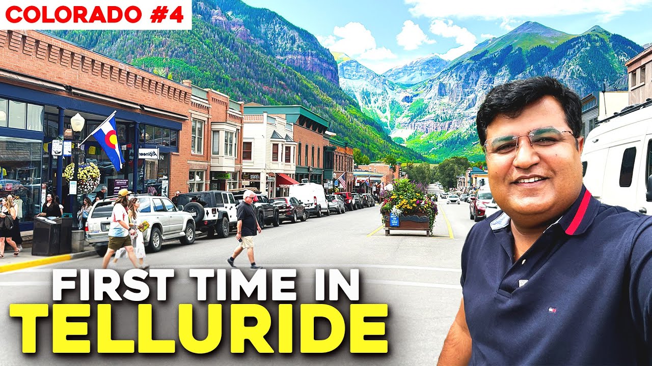 First Impression of TELLURIDE Colorado 😍 | Road Trip Ep-4
