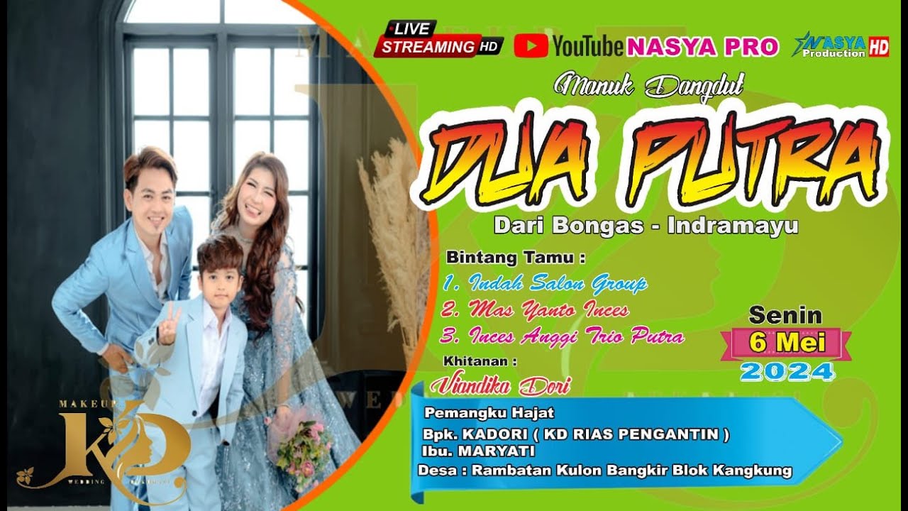 LIVE STREAMING | SINGA DANGDUT DUA PUTRA | RAMBATAN KULON - BANGKIR | SENIN 06 MEI 2024