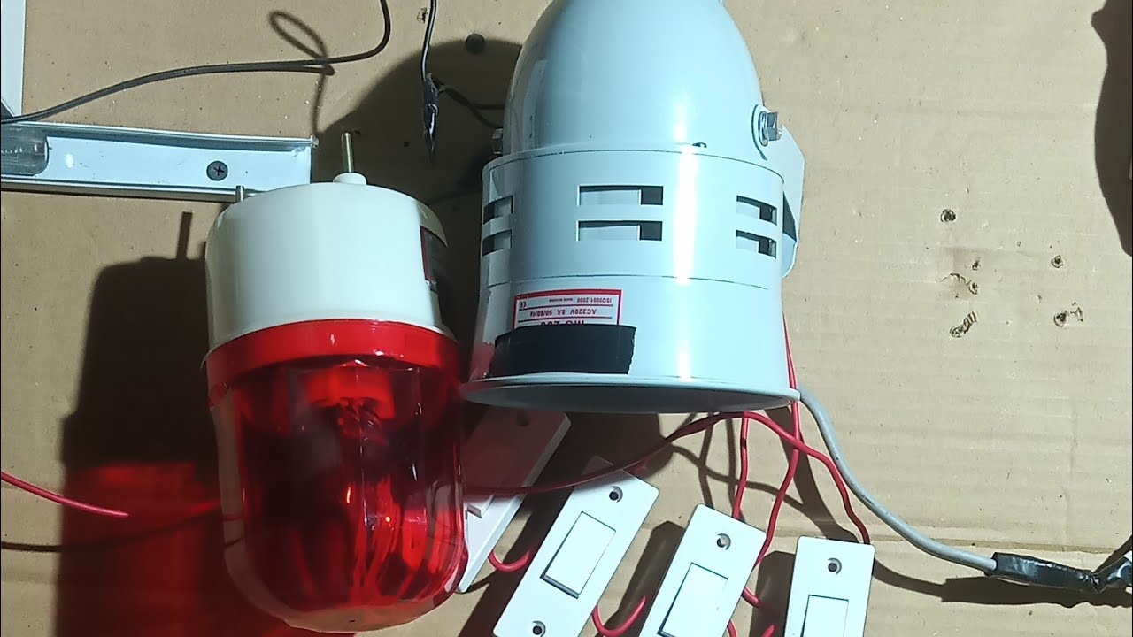 how to wire motor siren