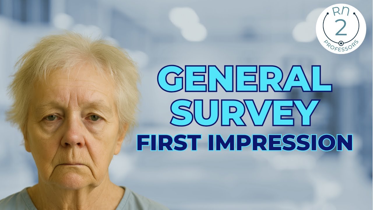 Head-to-Toe Assessment General Survey - First Impressions
