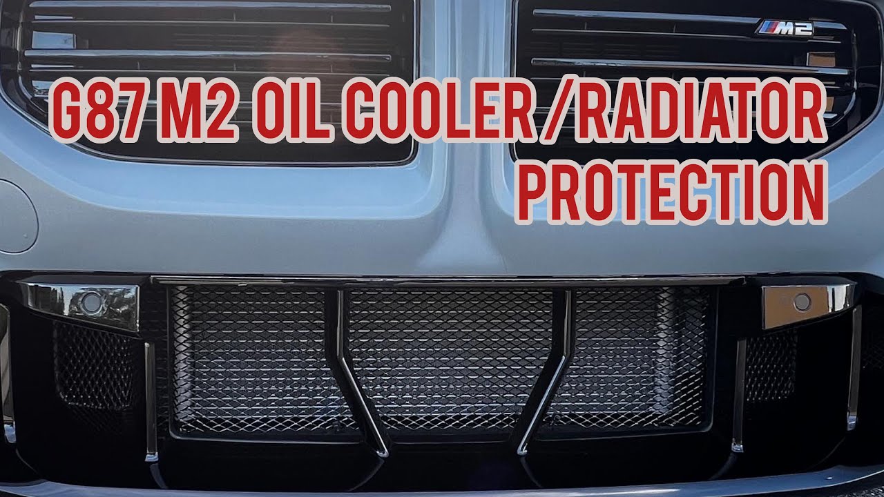 BMW M2 G87 Oil Cooler Protection Install + Front Bumper Removal