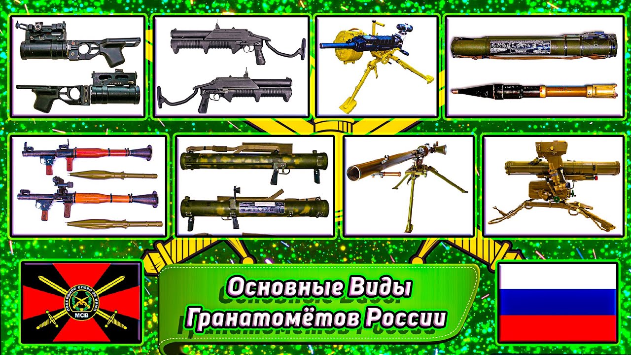 Основные Гранатомёты и ПТРК СССР и России 🔥