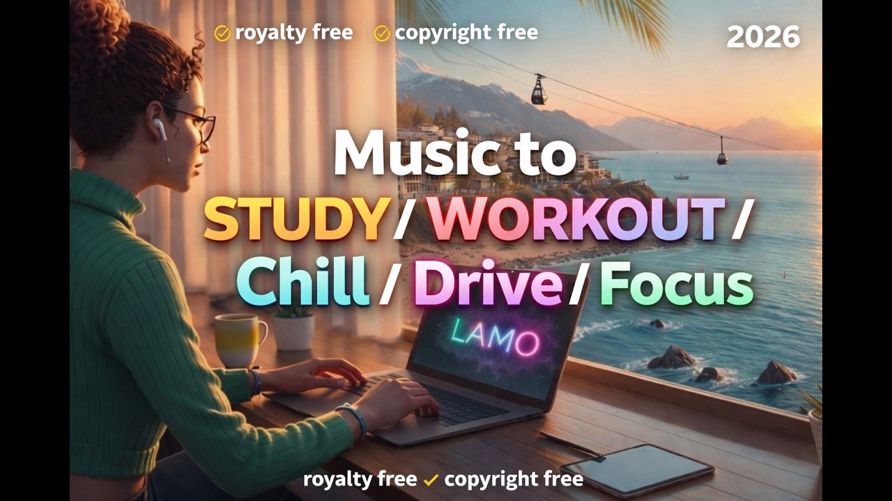 Music to Study to, Focus, Workout, Drive, | 2026 MIX