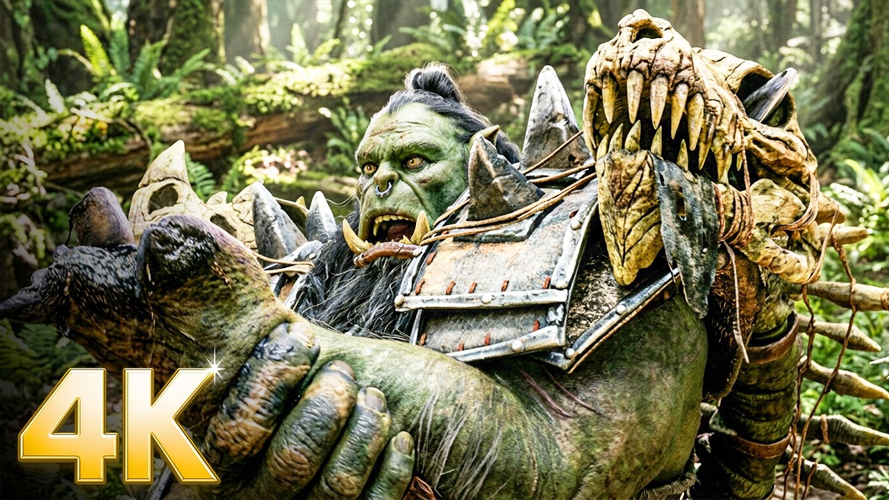 Forest Battle Erupts as Orcs Attack | Warcraft | CLIP ⚡ 4K