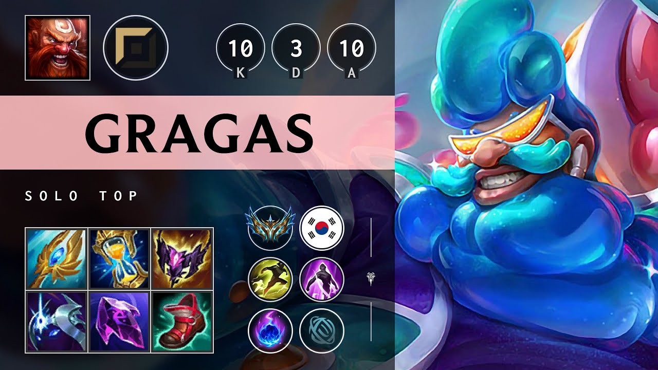 Gragas Top vs Jayce - KR Challenger Patch 25.06