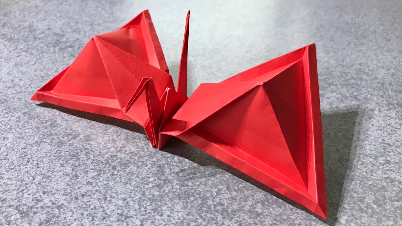 【origami】折り鶴アレンジ17【折り紙】