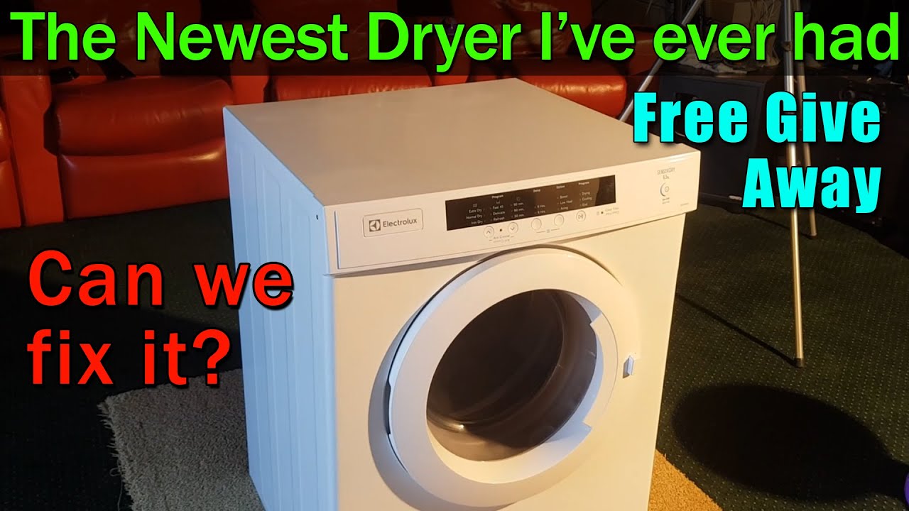 Simpson, Electrolux, Westinghouse Clothes Dryer Repair. New dryer.  Belt, bearing, idler repair. DIY