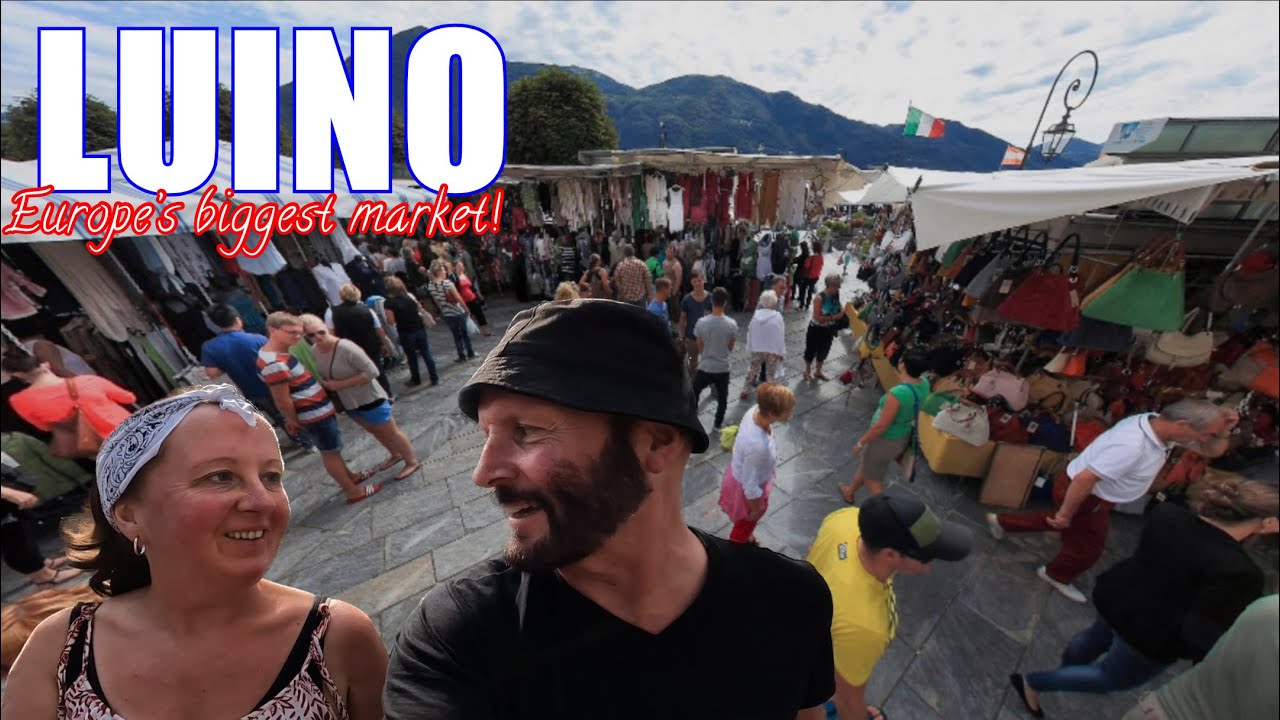 Luino, Europe’s biggest market! #italia