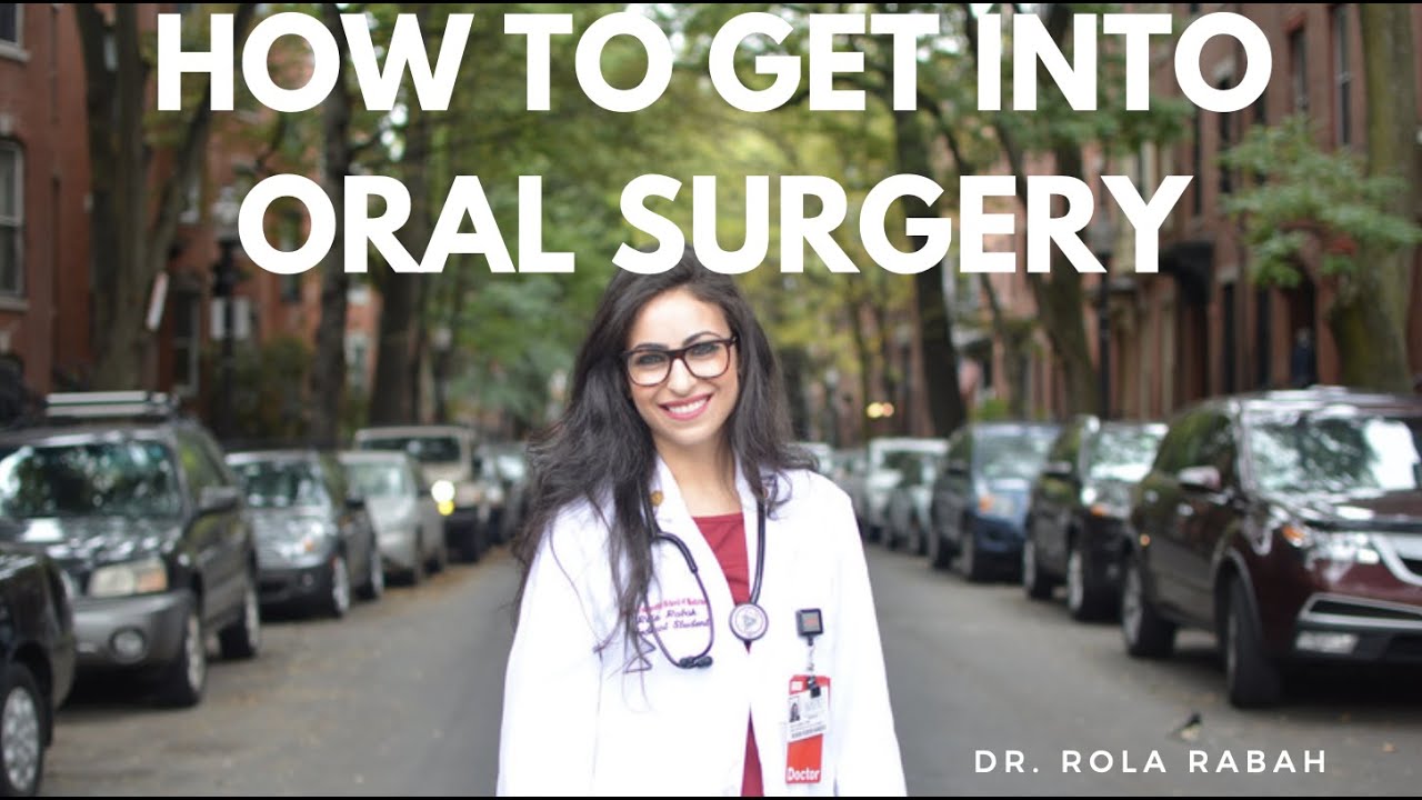 How to be an OMFS top applicant (surgery residency)