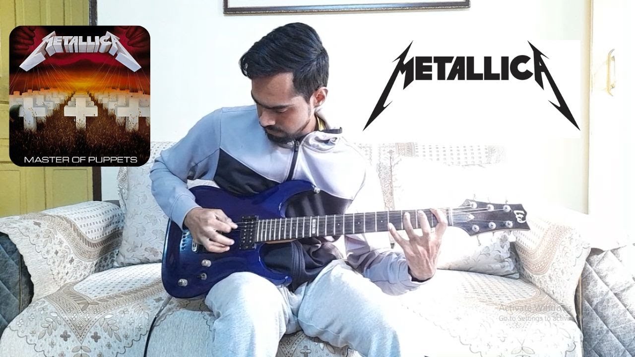 Master of Puppets | Guitar Cover | Metallica | Alternate Picking