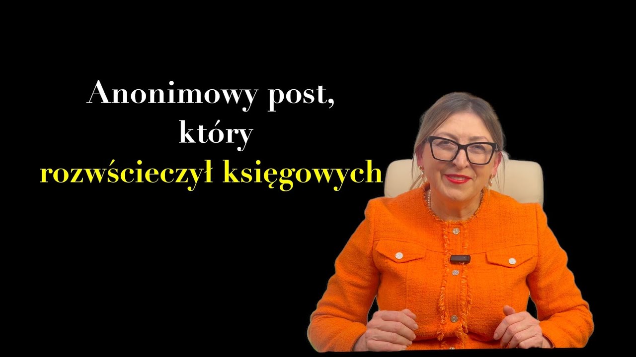 Anonimowy post, który rozwścieczył księgowych