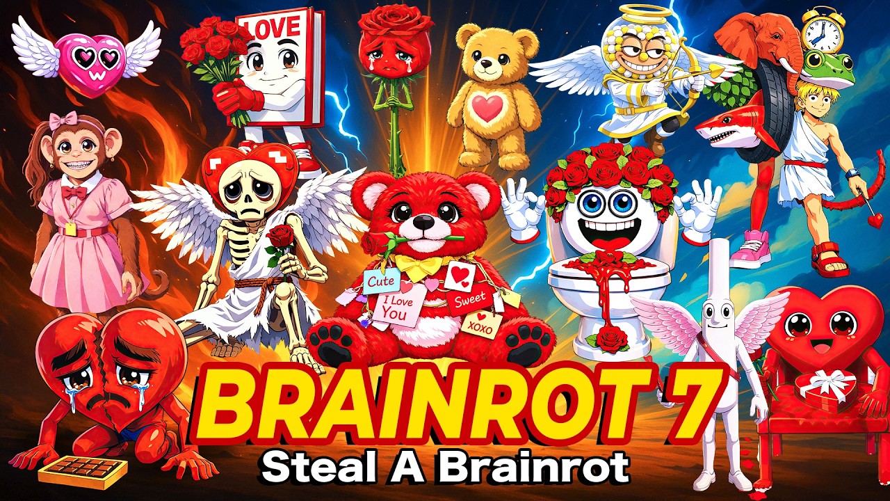Brainrot Anime Opening Song 7 feat. STEAL A BRAINROT CHARACTERS (Official MV) by Smirkzy Studio