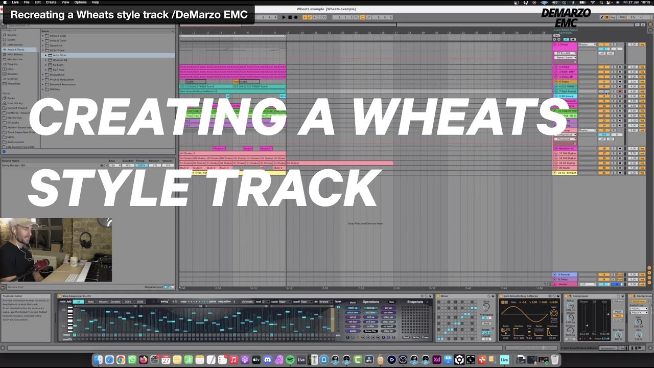 Creating a Deep Tech / Minimal style tutorial - DeMarzo