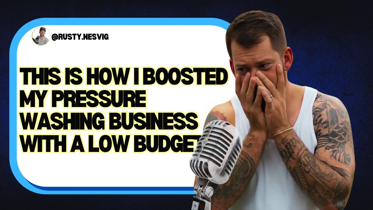 Pressure washers with a low marketing budget, watch this!