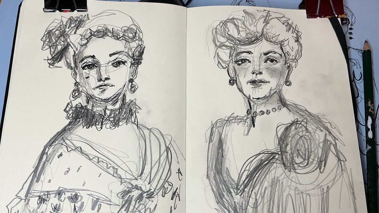 Drawing Exercise - Master Study in Pencil