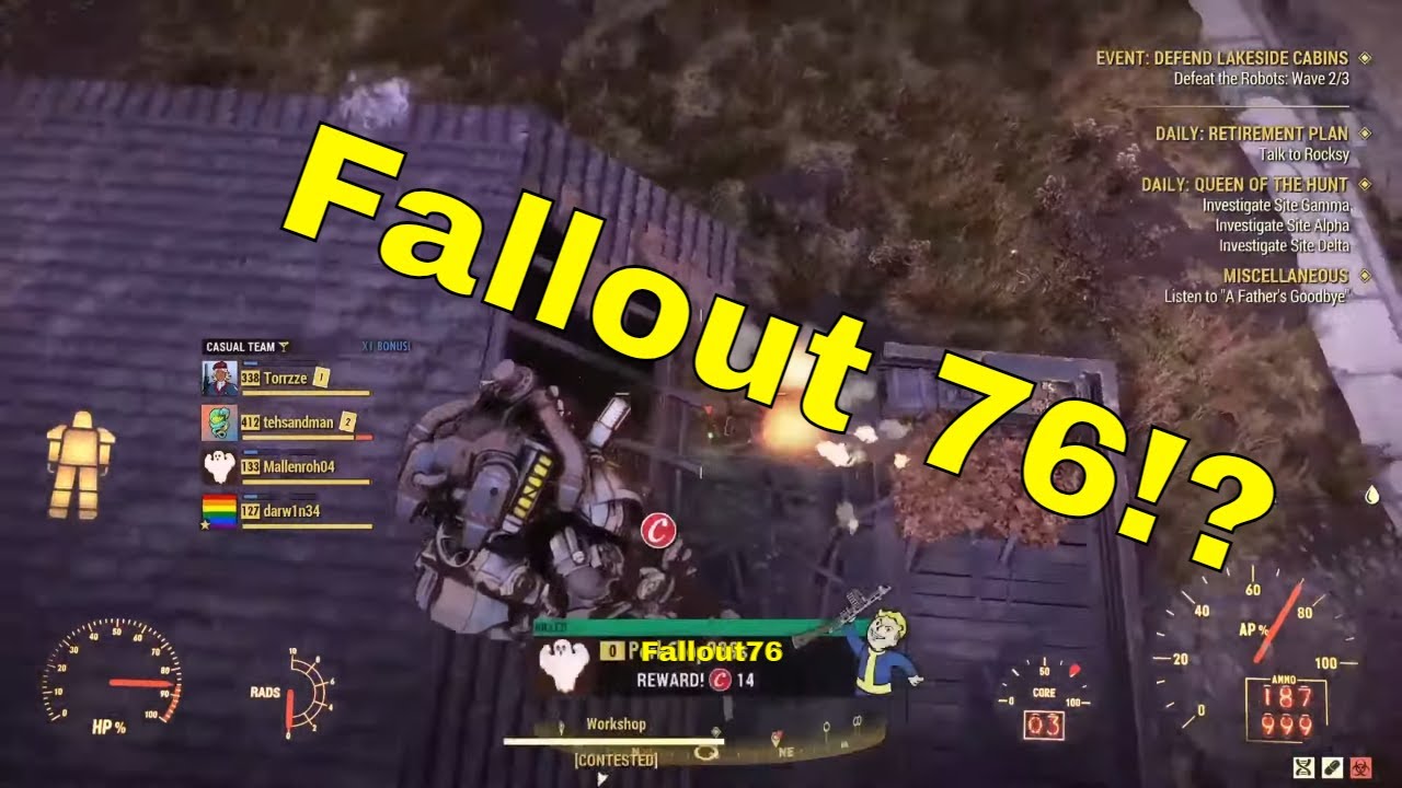 Fallout 76 Workshop Gameplay and Announcement - RAGE Chronicles Gaming