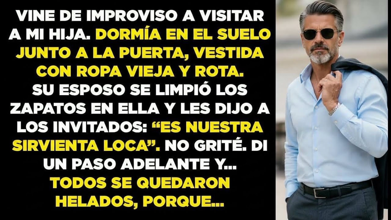 Mi yerno se limpió los zapatos en mi hija y les dijo a los invitados que era una sirvienta loca…