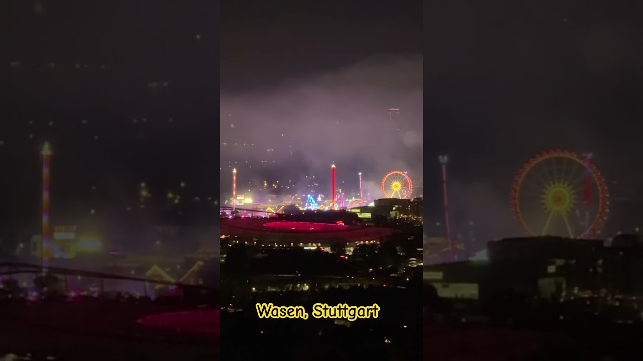 Oktoberfest Nightview Stuttgart 