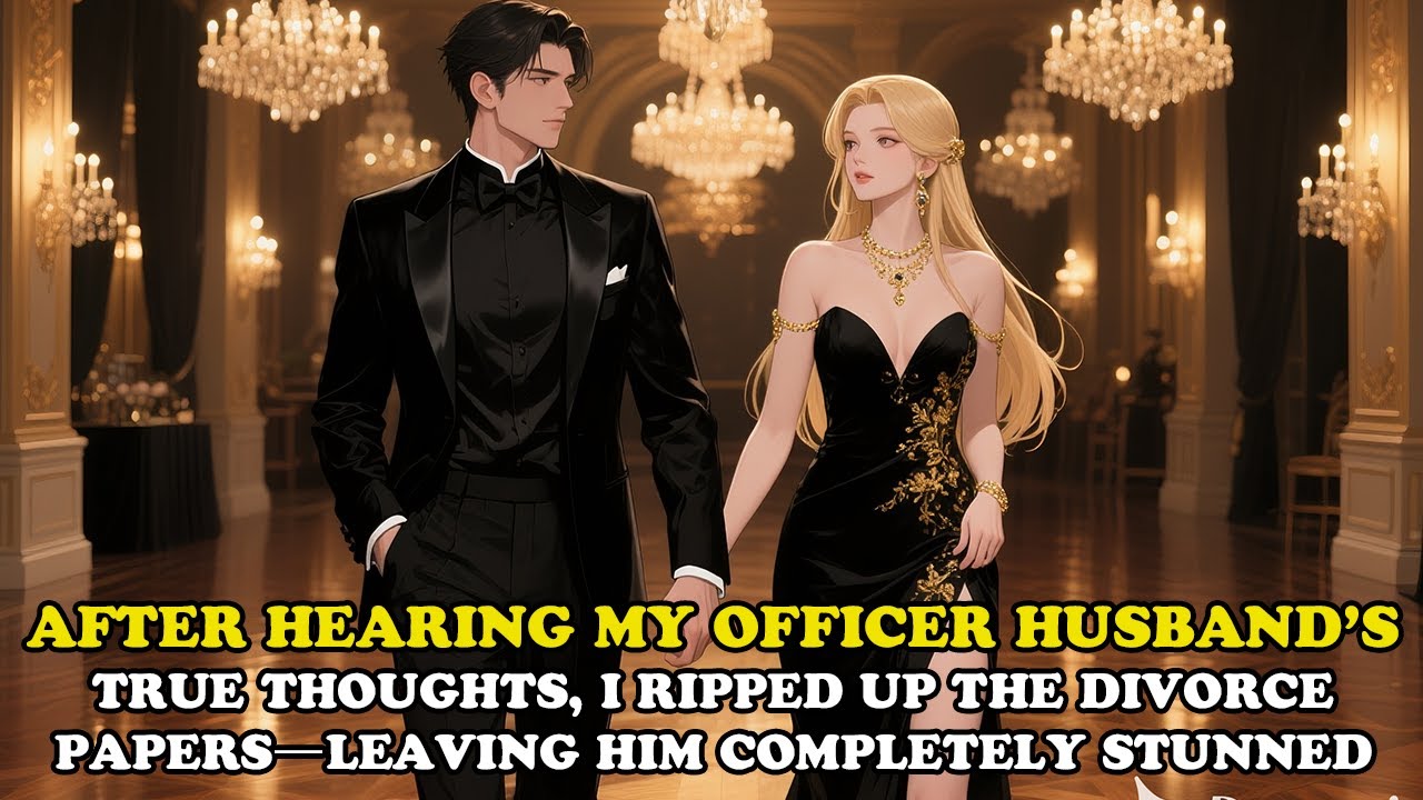 After Hearing My Officer Husband’s True Thoughts,I Ripped Up the Divorce Papers—Leaving Him Complete