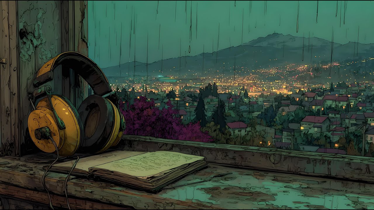 lofi R&B – rainy night reflection mix