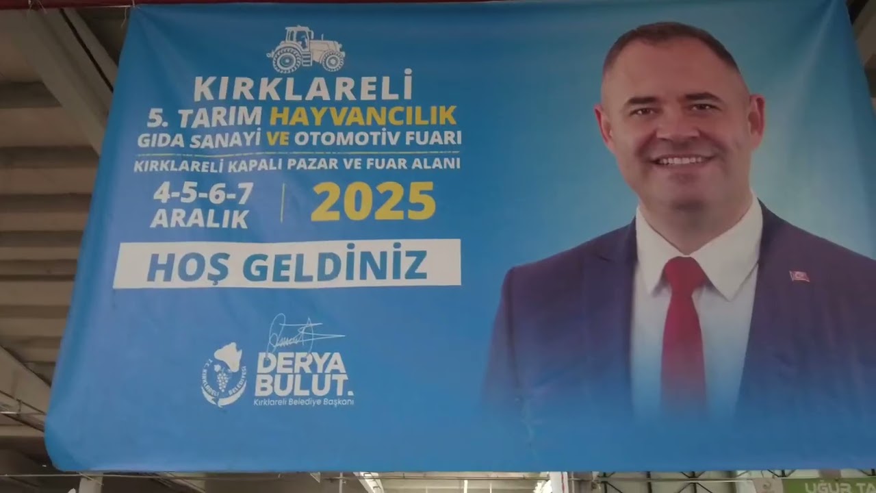 KIRKLARELİ TARIM FUARI BAŞLADI.