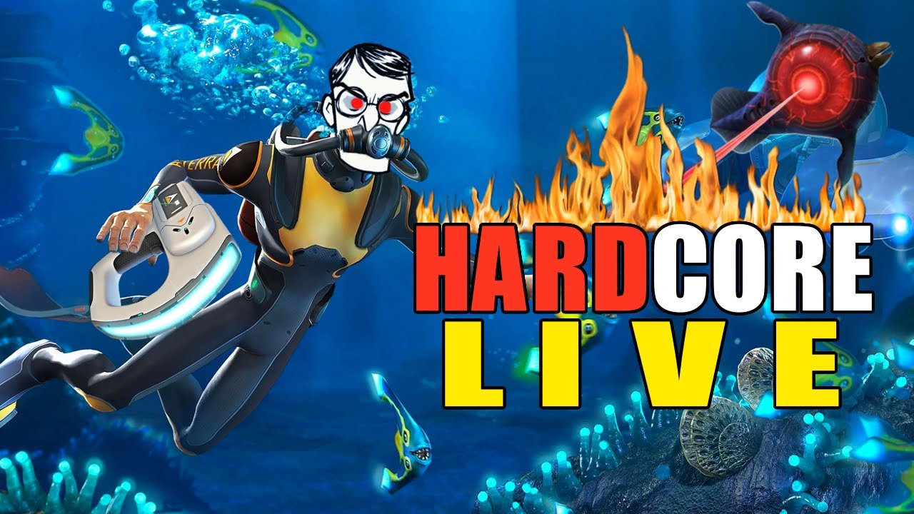 CAŁA SUBNAUTICA W TRYBIE HARDCORE - Żywystrumień🔥🔥🔥