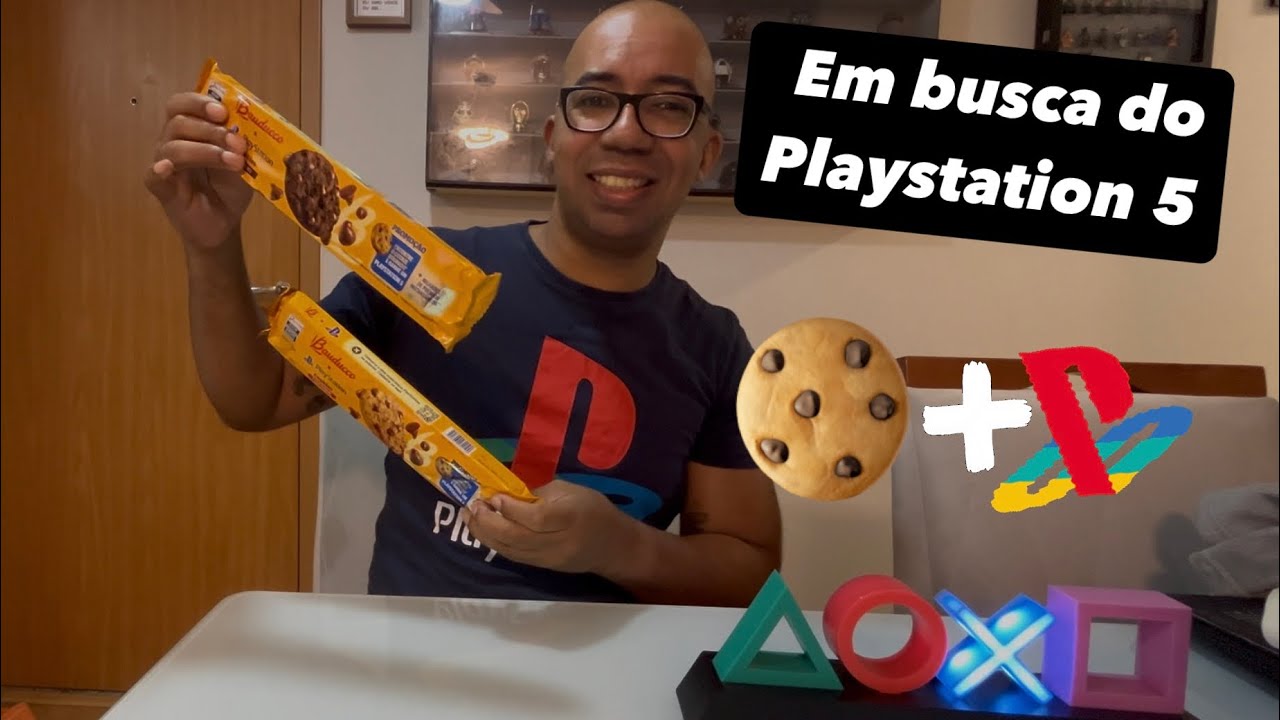Comendo Cookie para ganhar um Playstation 5
