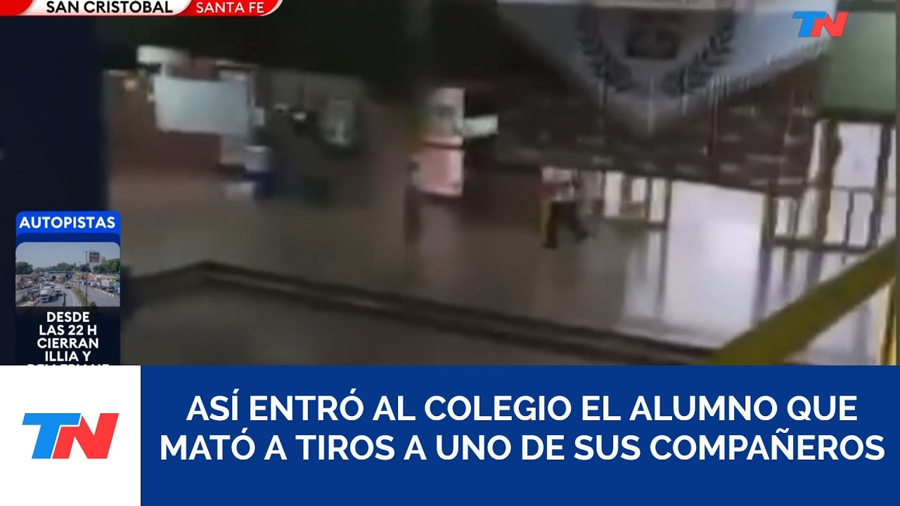 SANTA FE I Los estudiantes grabaron el tiroteo en el que muri&oacute; un alumno de 13 a&ntilde;os: hay 3 heridos