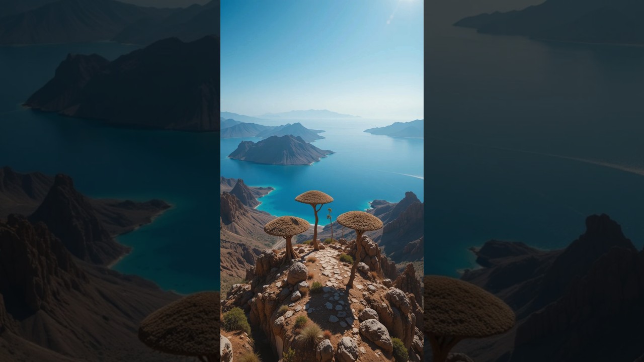 The Mysterious Island That Looks ALIEN! 👽🌍 (Dragon Blood Trees) #jestknow#AlienIsland