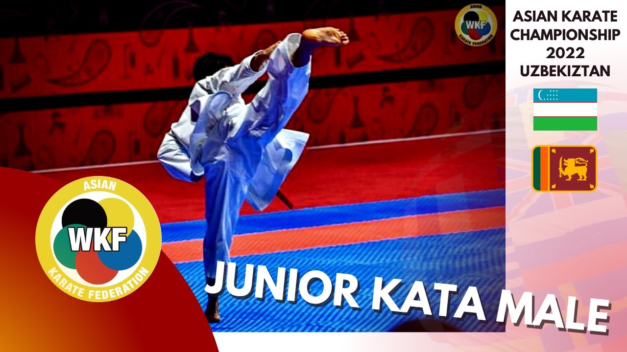 Asian karate Championship 2022 Uzbekistan | Junior Kata Male | WKF | AKF #ranking110 #mishalfernando