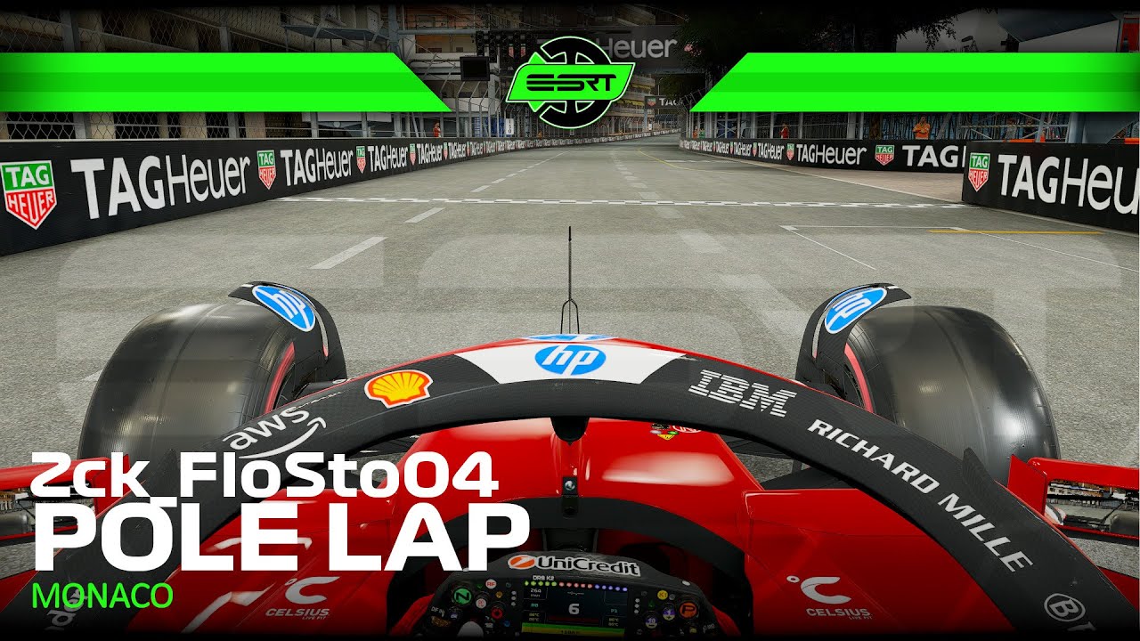 ESRT PRO LEAGUE | #MonacoGP | POLE LAP | Season 12
