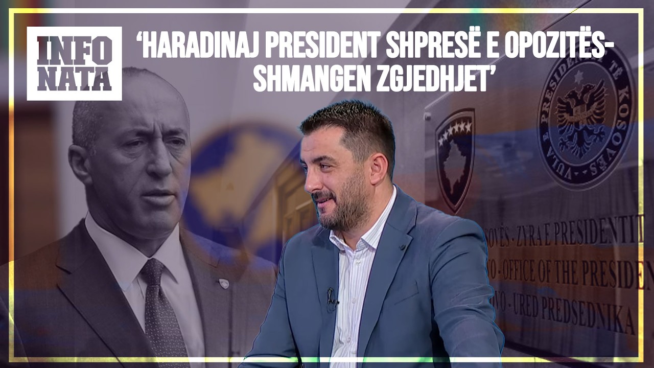 INFO BISEDA-‘HARADINAJ PRESIDENT SHPRESË E OPOZITËS-SHMANGEN ZGJEDHJET’-Dorajet Imeri, Politolog