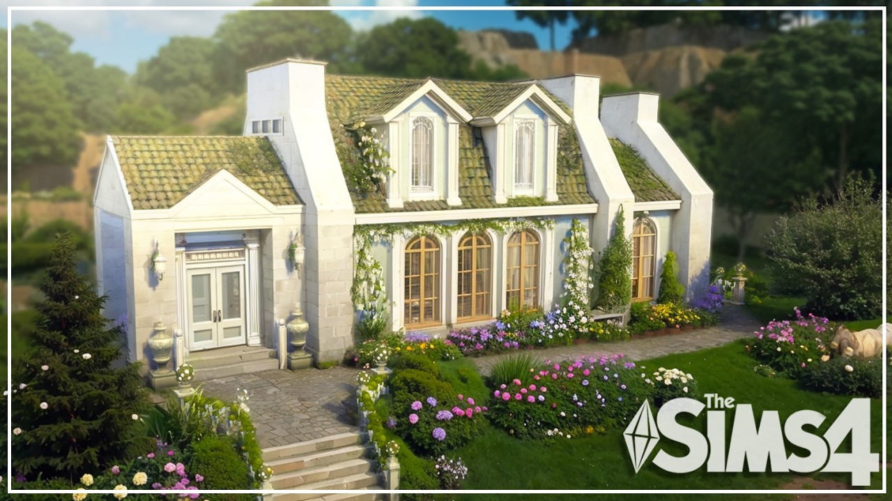 Old House | Base Game + Royalty & Legasy | NO CC | Sims 4 Speed Build | Stop Motion