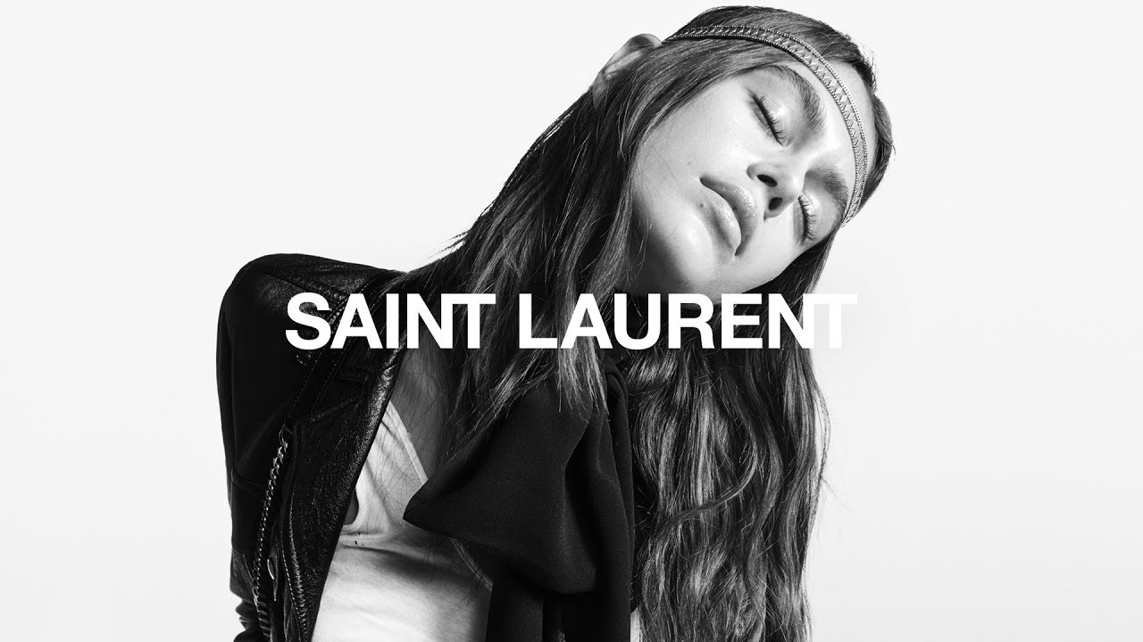 SAINT LAURENT - DENIM 2019 - KAIA GERBER