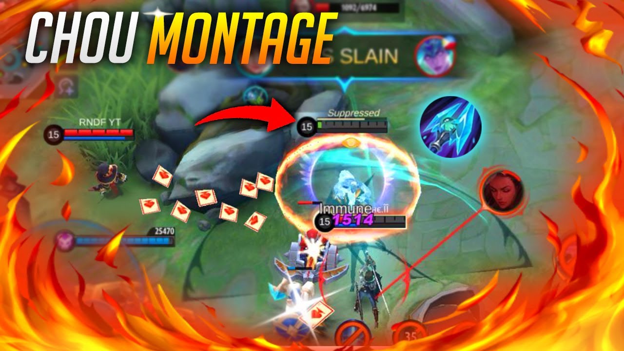 AGRESSIVE Chou Montage 2021 | Immune | Freestyle | Outplay | Mobile Legends