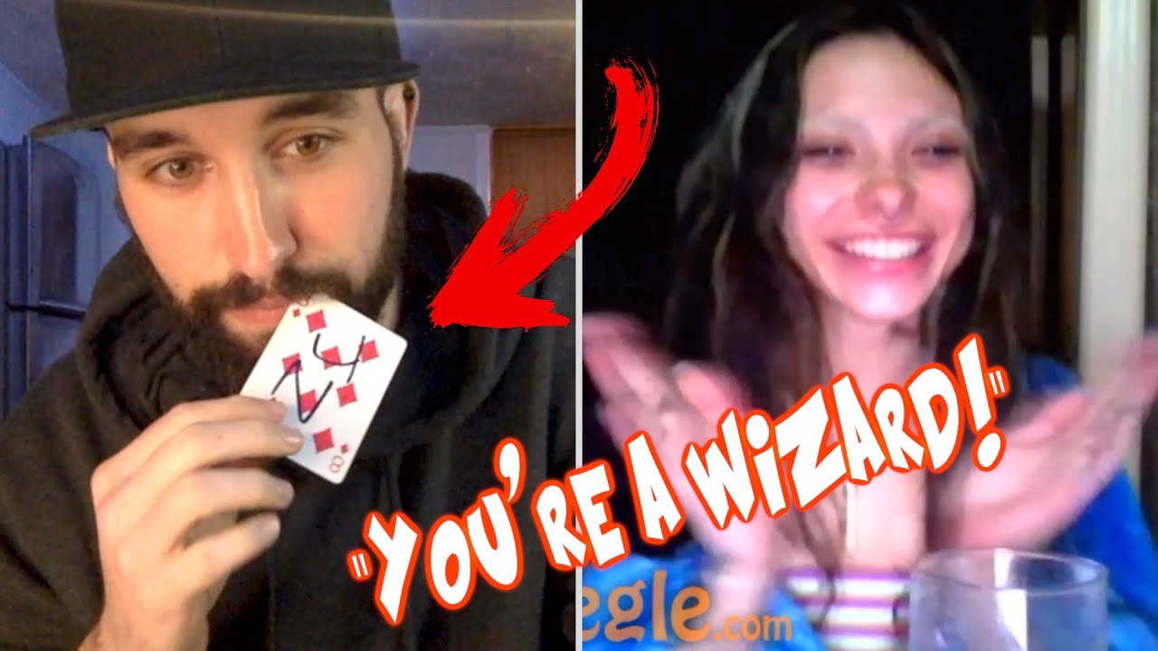 Магия на OMEGLE... | ОНА ЧУТЬ НЕ ПЛАКАЛА!