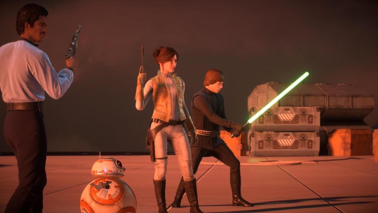 STAR WARS Battlefront II - Lando cape glitch