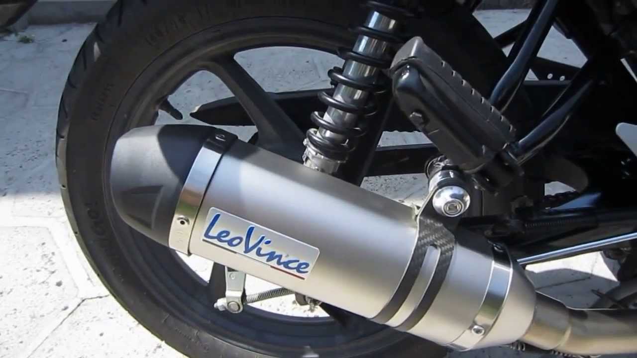 Honda CBF 125 ligne LeoVince LV One Evo II