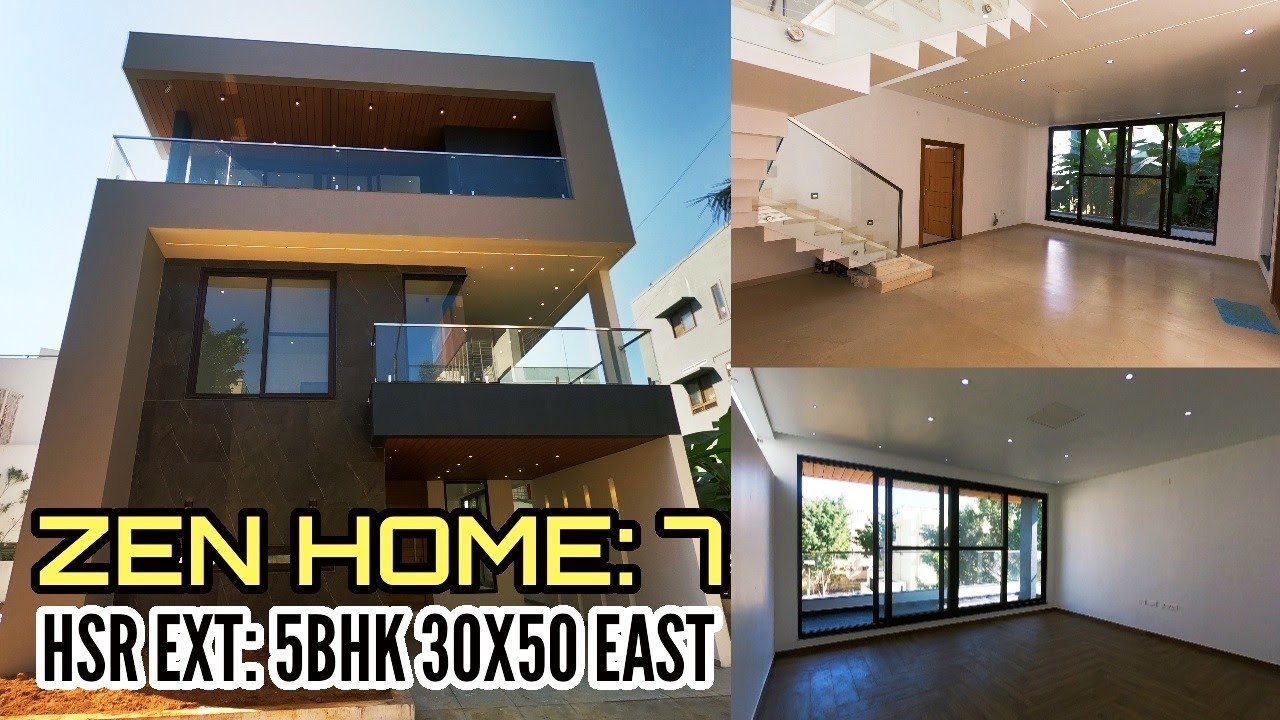 Zen Home 7 | HSR Ext - 5BHK New Home on 30x50 East SOLD