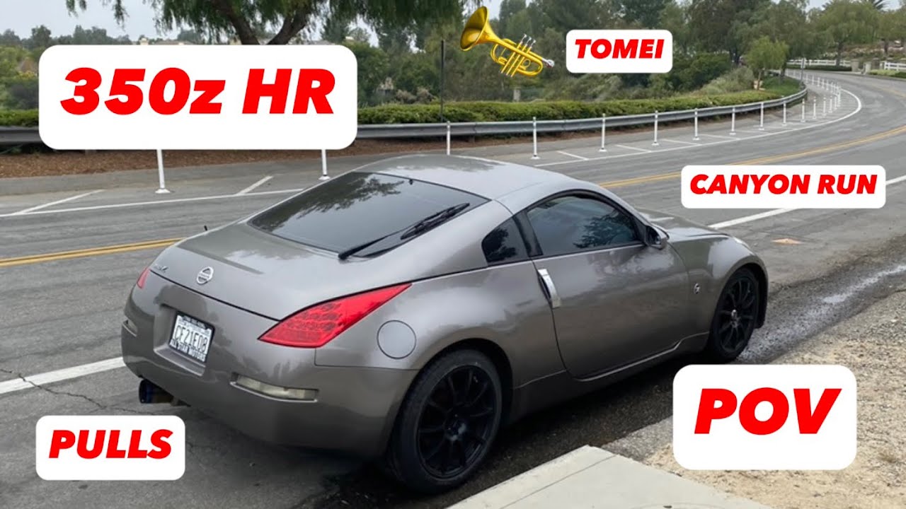 2008 NISSAN 350z HR | POV, PULLS + MORE | FIRST DRIVE