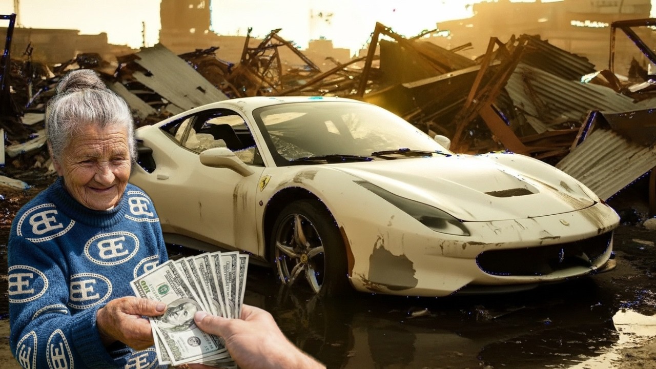 We Found Dead $140 Million FERRARI 296 Transformation - Rust to Museum Quality