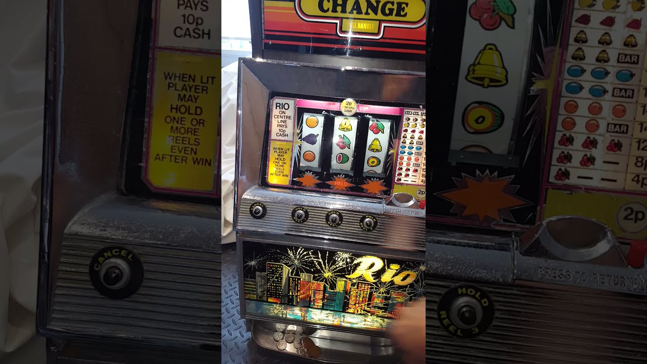 Bally Rio Electro Mechanical One Arm Bandit slot machine