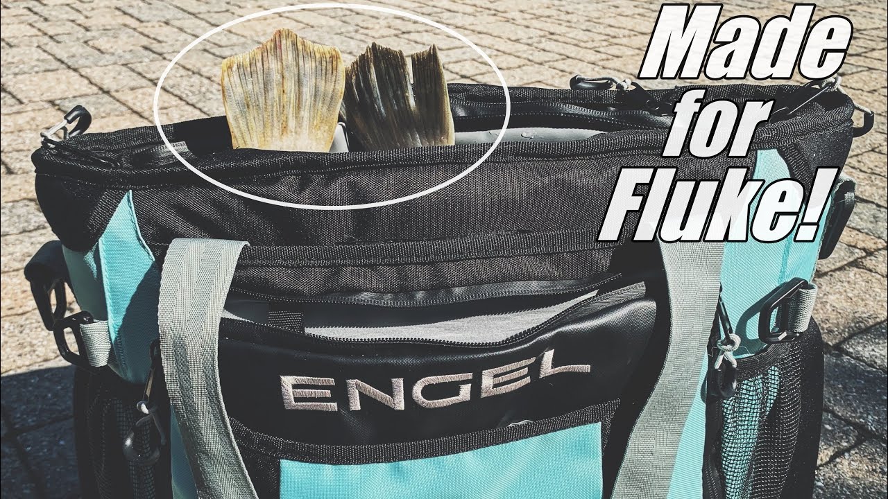 The BEST Fluke Fishing COOLER? Engel High Performance Backpack Cooler Review
