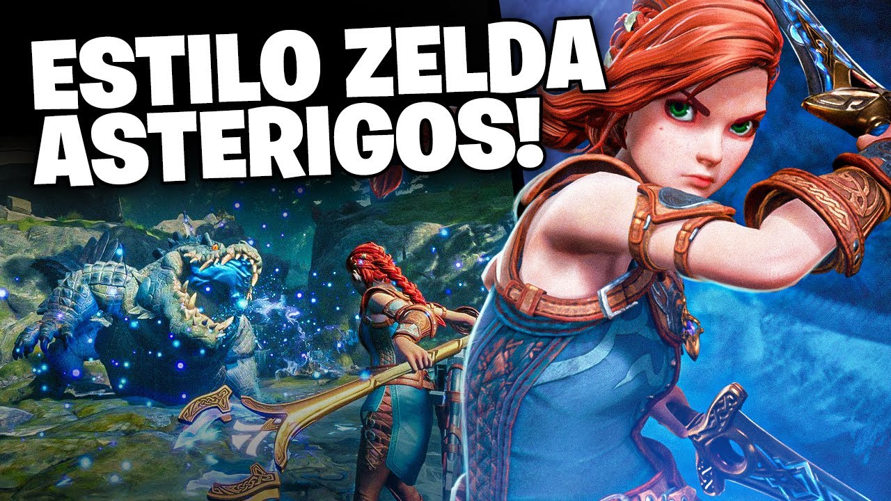 UM BOM ACTION RPG! - 40 minutos de gameplay! | Asterigos: Curse of the Stars
